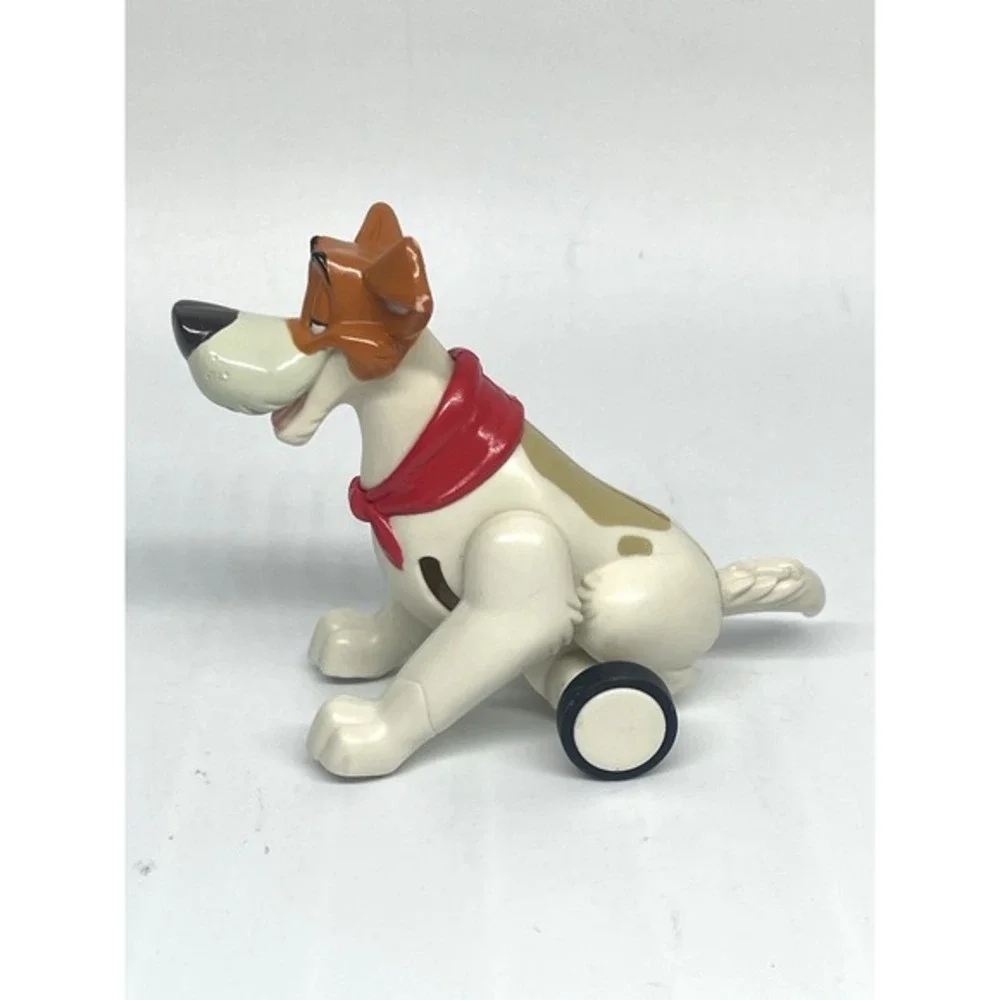 Vintage Disneys Oliver and Company Kids Meal‎ Toys LOT of 4